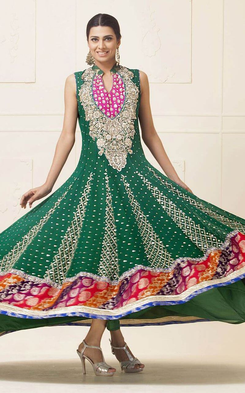 white christmas dresses Mint Chiffon Jamawar Maxi – Maryam Ahmed Official